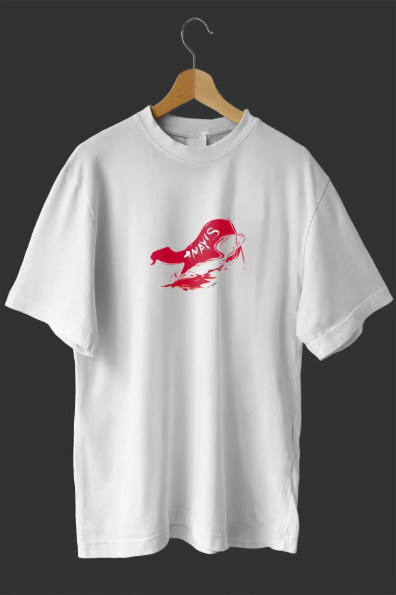 1 Mayıs Emekçilerimiz İçin Özel Tasarım 1 Mayıs Baskılı T-shirt - Beyaz