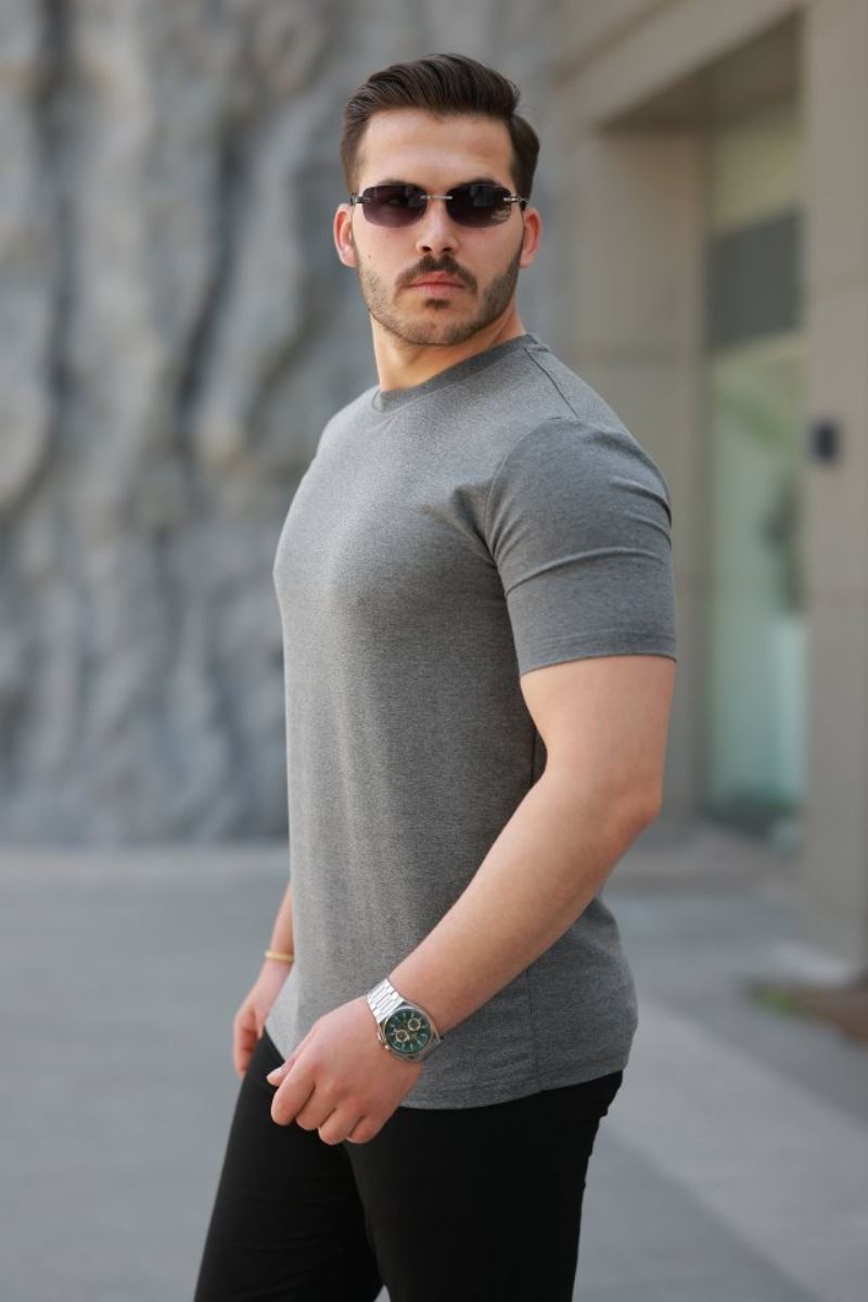 Erkek Basic Kısa Kollu Tişört