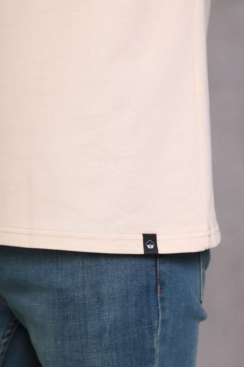 Erkek Relax Fit Bisiklet Yaka %100 Pamuk Rahat Kesim Basic Tişört