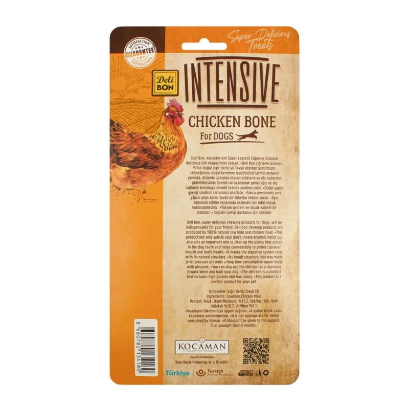 Delibon İntensive Tavuklu Kemik 12Cm 2 li Paket