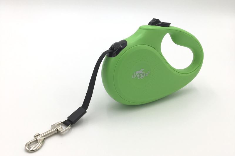 Doggie Master Seri Otomatik Makaralı Köpek Gezdirme 25 kg / 5 M Yeşil