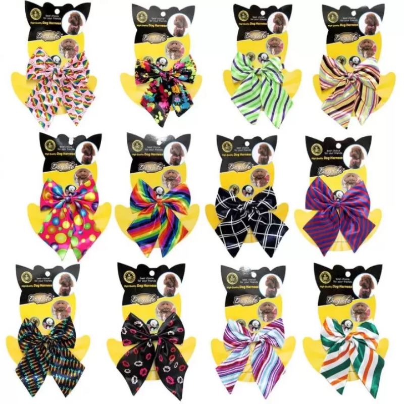 Doglife Kediler ve Köpekler İçin Kurdela Boyunluk (Karışık Renk/Desenlerde)