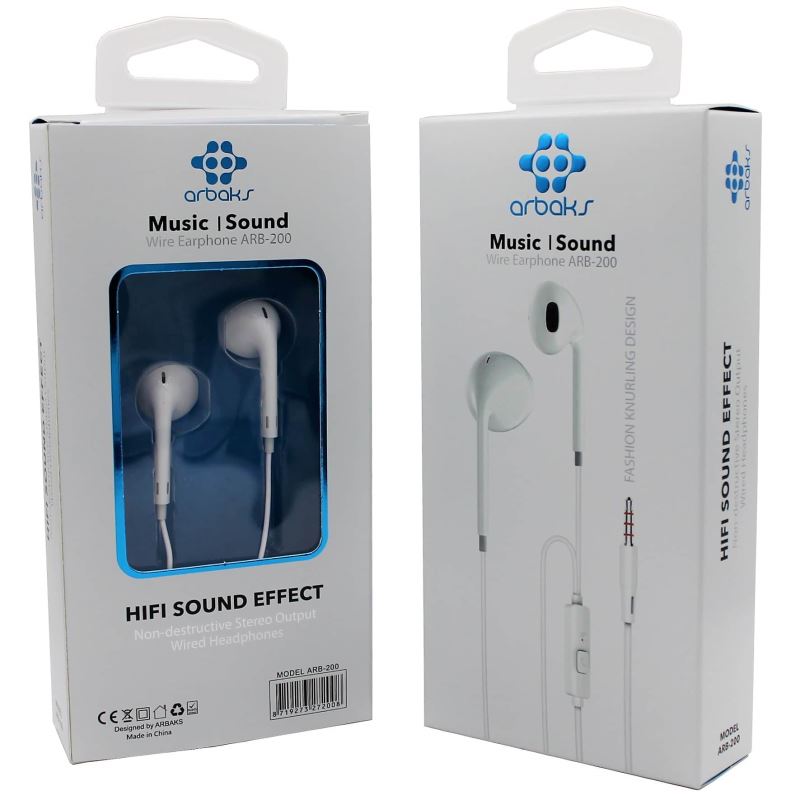 Mikrofonlu Hifi Stereo Bas Kulaklık Arbaks ARB-105