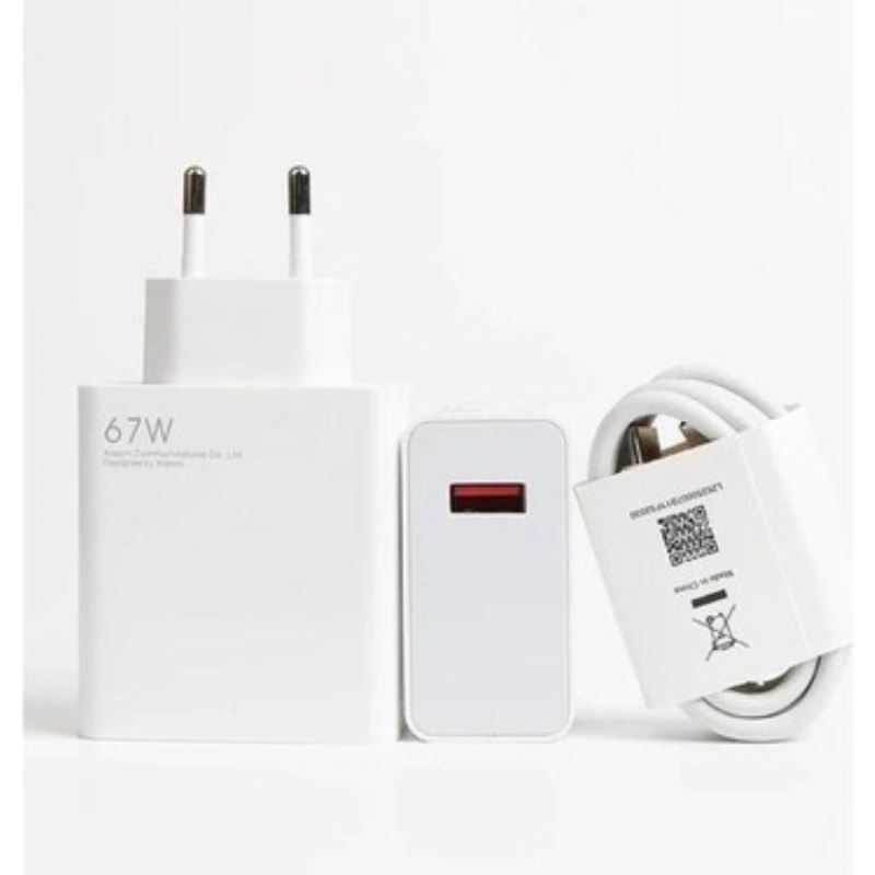 67W Turbo Saniye Göstergeli Hızlı Şarj Aleti Adaptör Kablo Set (MARKASİZ)