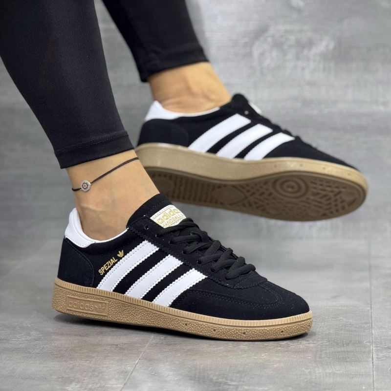 Spezial Adidas replica 2. Kalite ünisex spor ayakkabı siyah beyaz