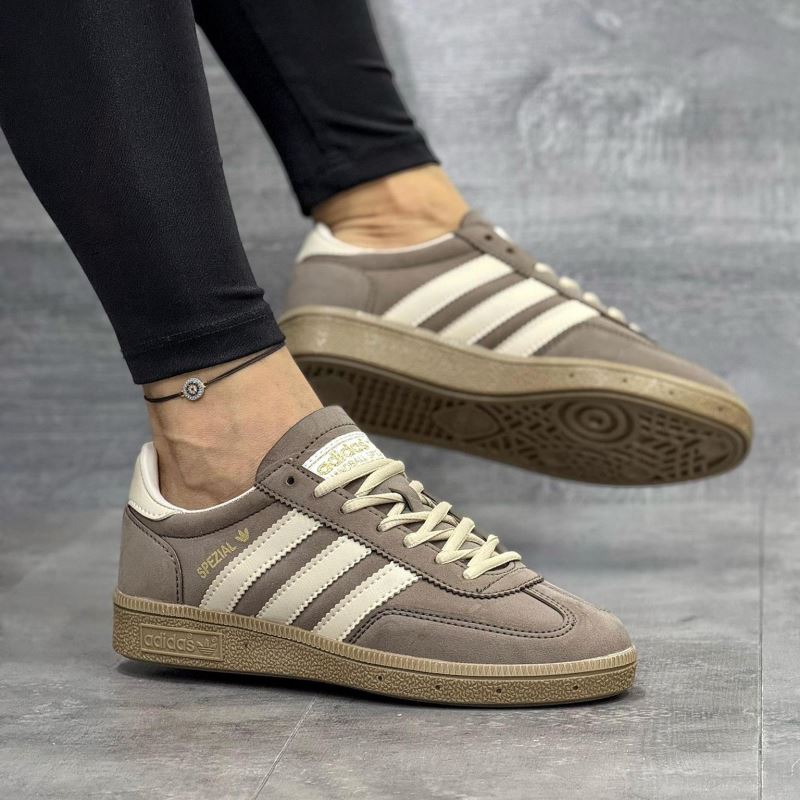 Spezial Adidas replica 2. Kalite ünisex spor ayakkabı Krep krem